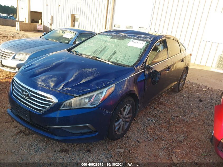 VIN 5NPE24AFXGH305769 2016 Hyundai Sonata, SE no.2