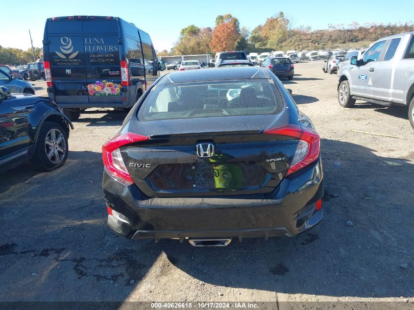 2021 Honda Civic Sport VIN: 2HGFC2F89MH548754 Lot: 40626618