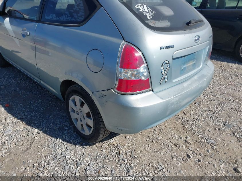 2010 Hyundai Accent Gs VIN: KMHCM3AC2AU178770 Lot: 40626640