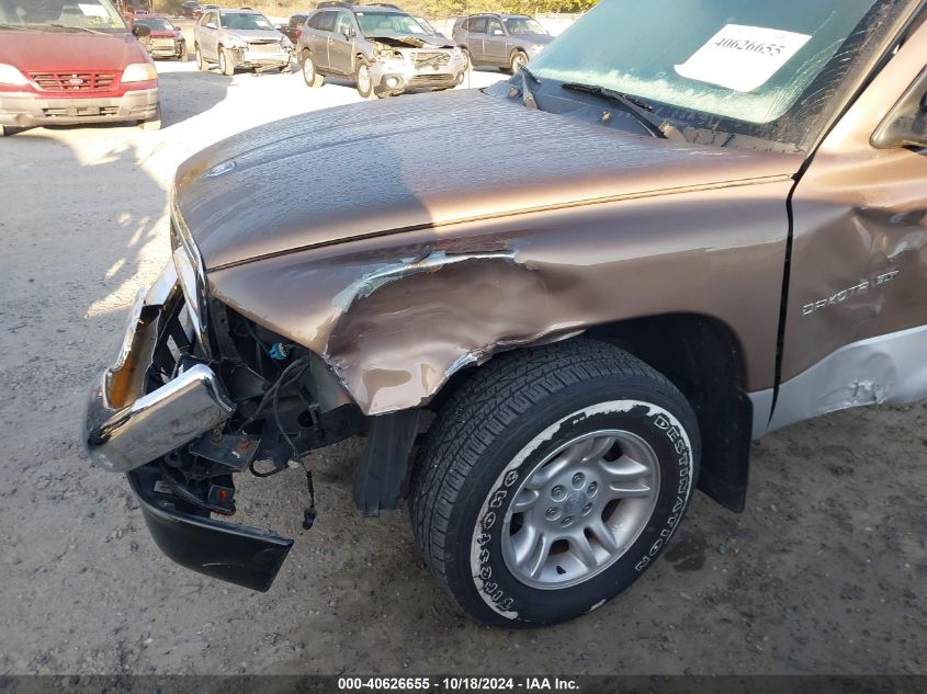 2001 Dodge Dakota Slt/Sport VIN: 1B7GL22N31S225531 Lot: 40626655