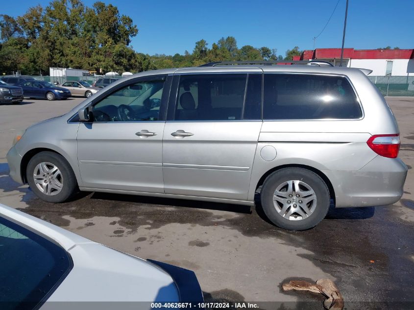 2018 Honda Odyssey Ex-L VIN: 5FNRL6H76JB009839 Lot: 40626671