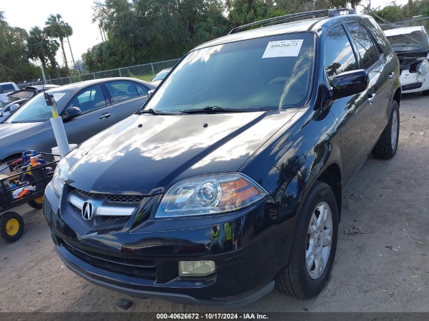 2005 Acura Mdx VIN: 2HNYD18805H548875 Lot: 40626672