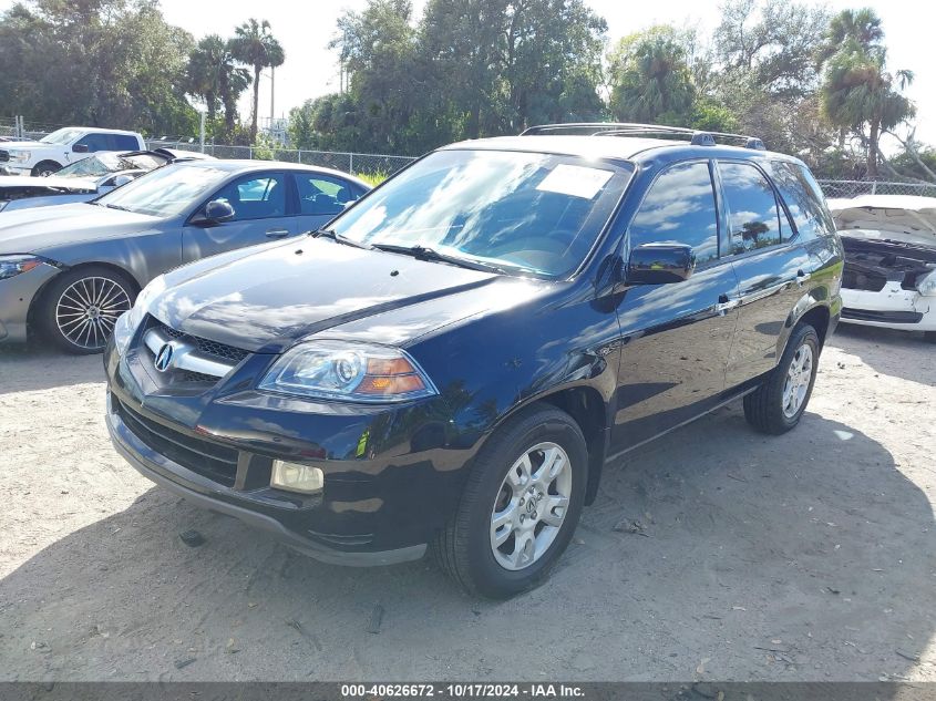 2005 Acura Mdx VIN: 2HNYD18805H548875 Lot: 40626672