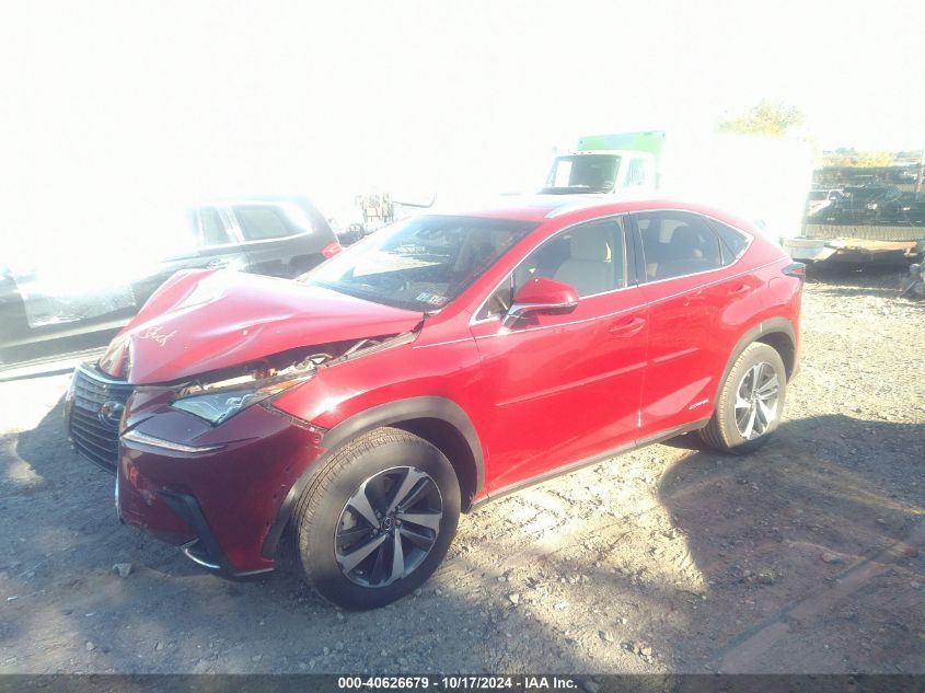 VIN JTJBJRBZXK2110922 2019 Lexus NX, 300H no.2