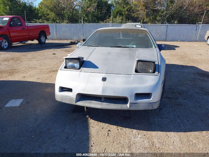 1985 Pontiac Fiero Gt VIN: 1G2PG3796FP224751 Lot: 40626695