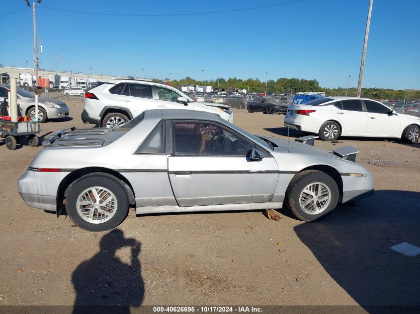 1985 Pontiac Fiero Gt VIN: 1G2PG3796FP224751 Lot: 40626695