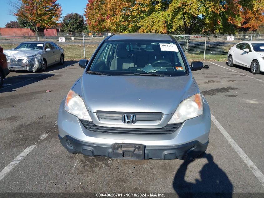 2009 Honda Cr-V Lx VIN: JHLRE48389C018744 Lot: 40626701