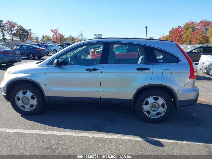 2009 Honda Cr-V Lx VIN: JHLRE48389C018744 Lot: 40626701