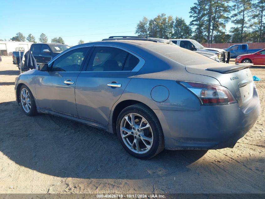 2012 Nissan Maxima 3.5 Sv VIN: 1N4AA5AP8CC801990 Lot: 40626719