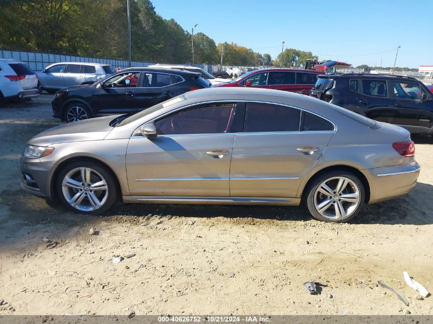 2015 Volkswagen Cc 2.0T R-Line VIN: WVWBP7AN9FE828759 Lot: 40626752