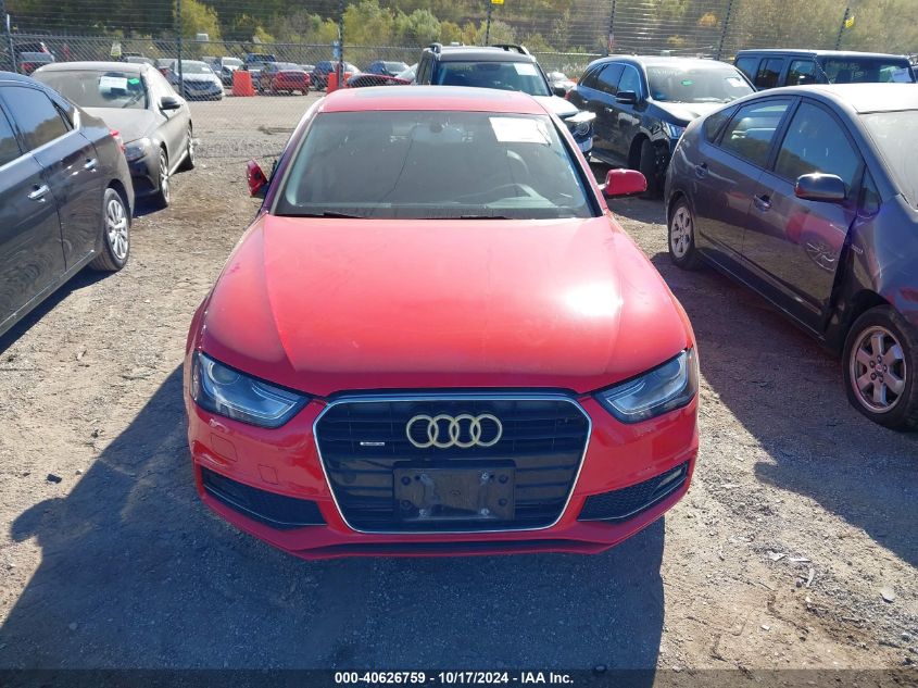 2014 AUDI A4 2.0T PREMIUM - WAUFFAFL8EN028135