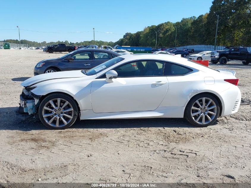 2016 Lexus Rc 350 VIN: JTHHE5BC2G5013398 Lot: 40626799