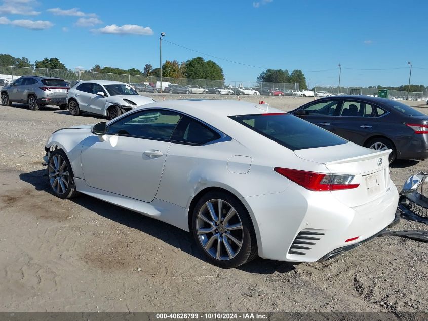 VIN JTHHE5BC2G5013398 2016 Lexus RC, 350 no.3