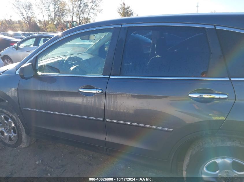 2013 Honda Cr-V Lx VIN: 2HKRM4H39DH629654 Lot: 40626808