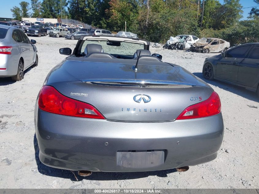 2011 Infiniti G37 VIN: JN1CV6FE5BM950552 Lot: 40626817