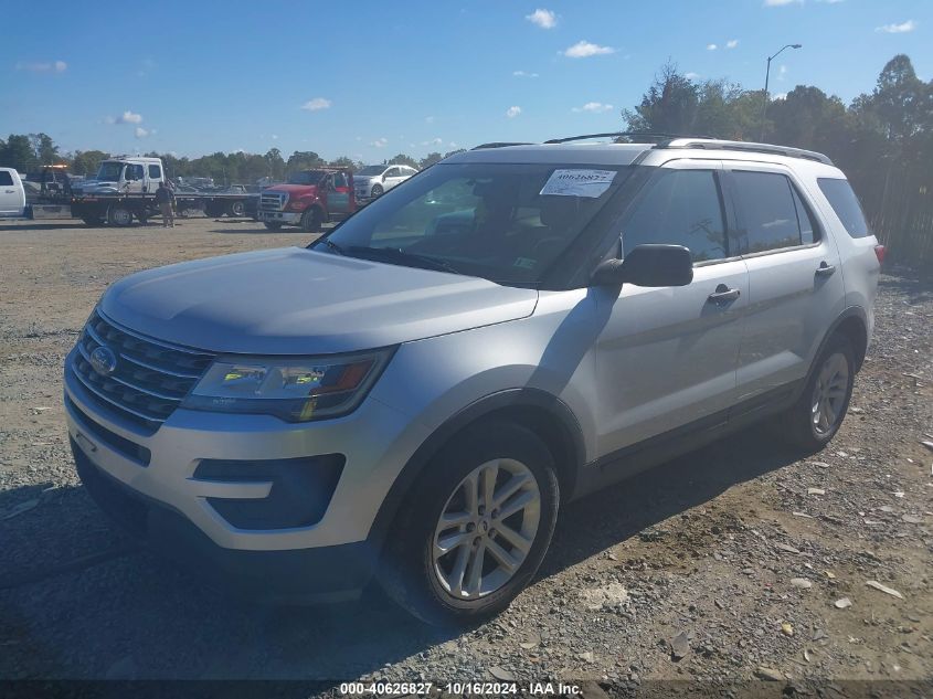 2016 Ford Explorer VIN: 1FM5K7B86GGB49585 Lot: 40626827