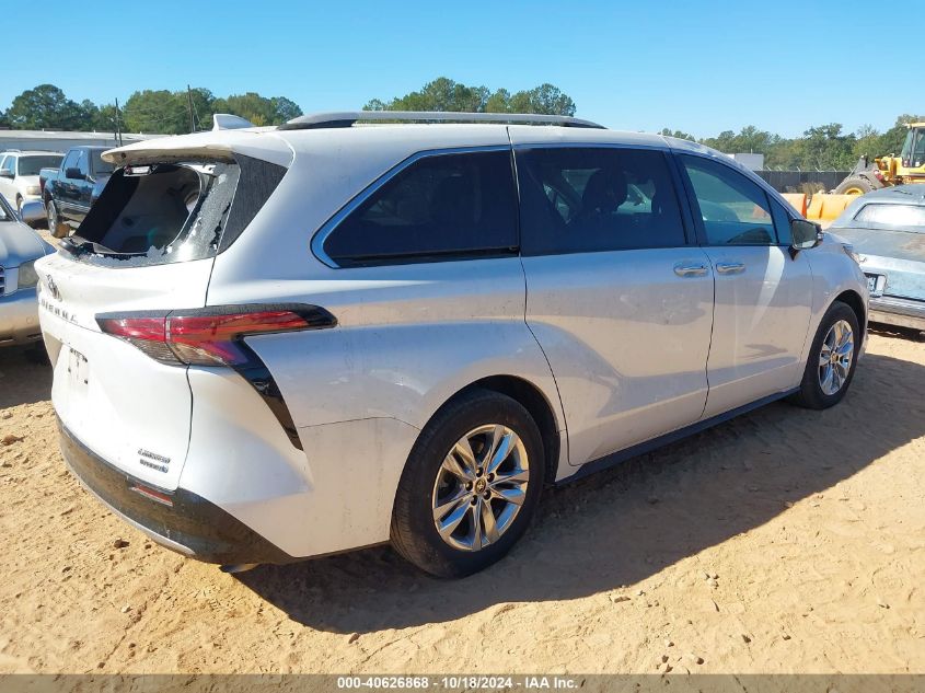 VIN 5TDZRKEC6NS094546 2022 Toyota Sienna, Limited no.4