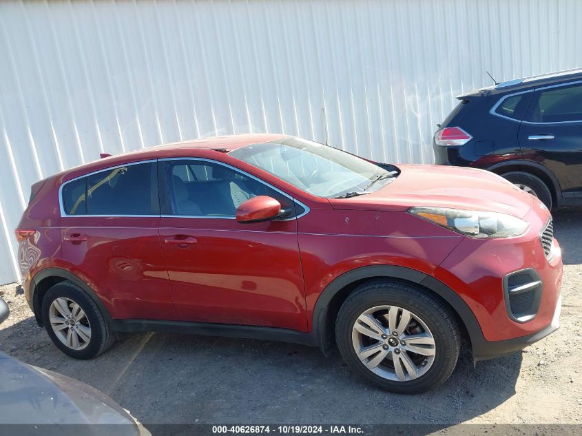 2018 Kia Sportage Lx VIN: KNDPM3AC5J7335826 Lot: 40626874