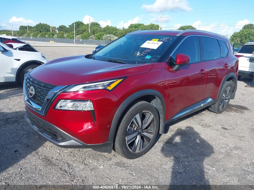 VIN 5N1BT3CB3PC762113 2023 NISSAN ROGUE SL INTELLIGENT AWD