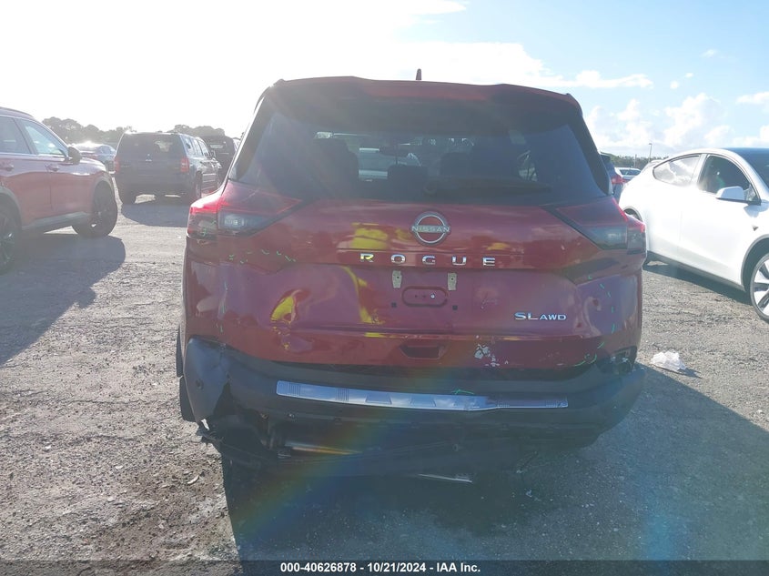 VIN 5N1BT3CB3PC762113 2023 NISSAN ROGUE SL INTELLIGENT AWD