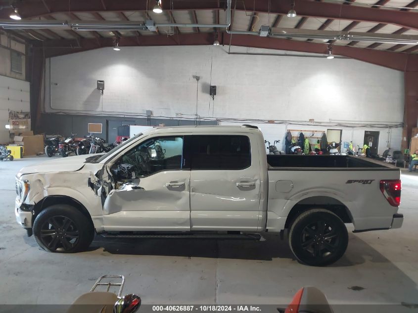 2022 Ford F-150 Xlt VIN: 1FTFW1E86NKD71592 Lot: 40626887