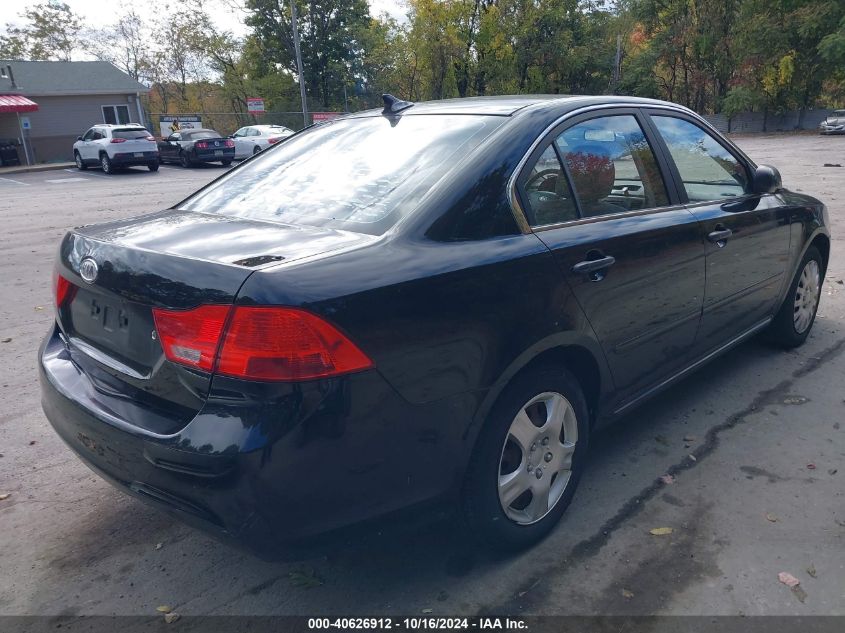 2010 Kia Optima Lx VIN: KNAGG4A89A5391365 Lot: 40626912