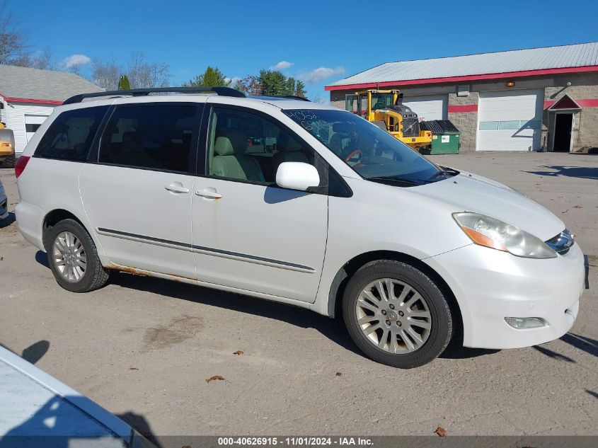 2008 Toyota Sienna Limited VIN: 5TDBK22C28S010009 Lot: 40626915