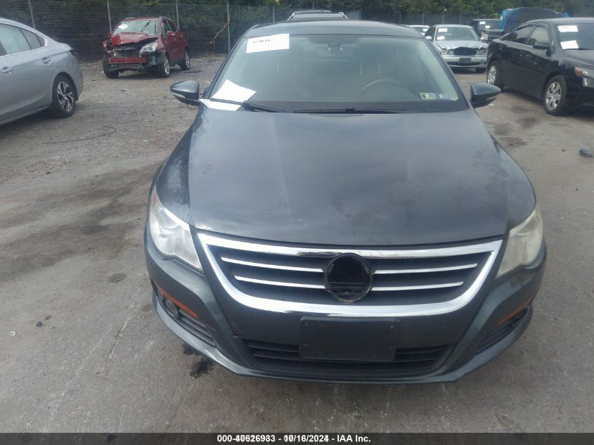 2010 Volkswagen Cc Vr6 VIN: WVWGU7AN9AE566345 Lot: 40626933