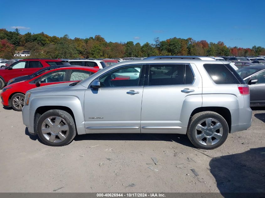 2013 GMC Terrain Denali VIN: 2GKFLZE35D6250666 Lot: 40626944