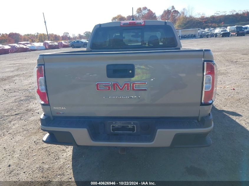 2021 GMC Canyon 4Wd Short Box Elevation VIN: 1GTG6CEN2M1144510 Lot: 40626946