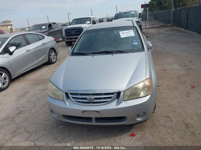 2006 Kia Spectra Ex/Lx/Sx VIN: KNAFE121365274373 Lot: 40626979