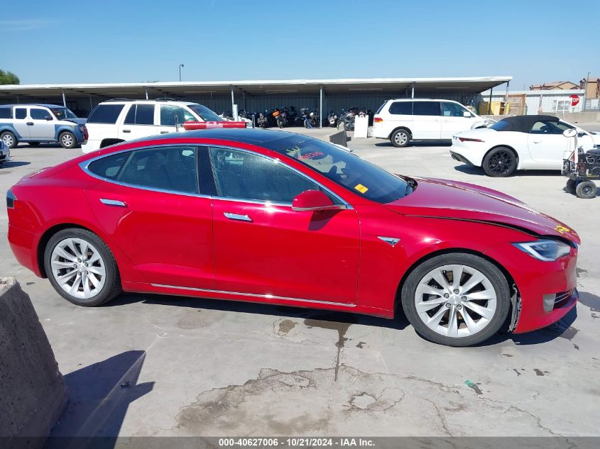 2016 Tesla Model S 60D/70D/75D/85D/90D VIN: 5YJSA1E23GF142490 Lot: 40627006