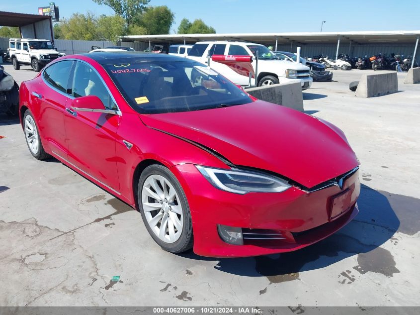 2016 Tesla Model S 60D/70D/75D/85D/90D VIN: 5YJSA1E23GF142490 Lot: 40627006