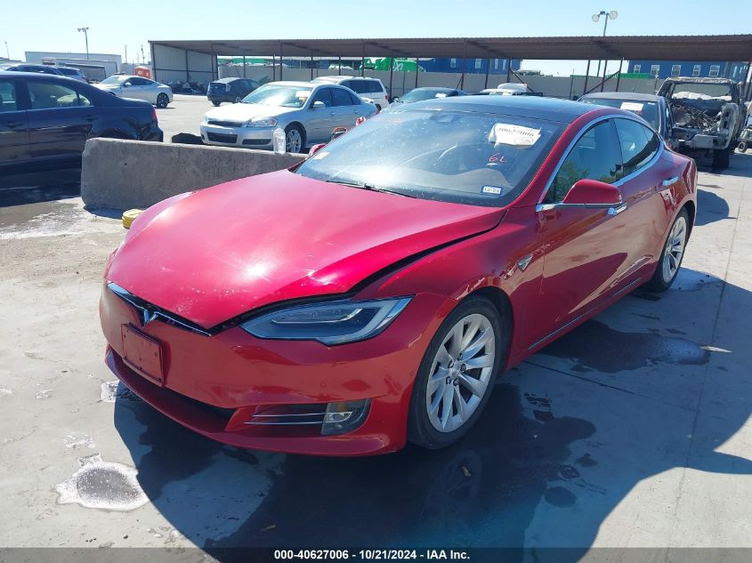 2016 Tesla Model S 60D/70D/75D/85D/90D VIN: 5YJSA1E23GF142490 Lot: 40627006