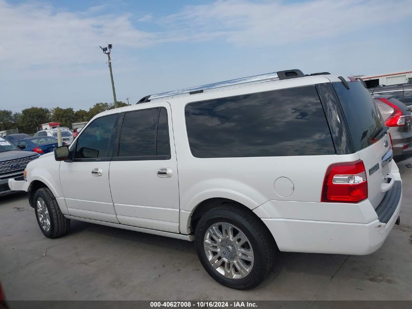 2011 Ford Expedition El Limited VIN: 1FMJK1K53BEF09384 Lot: 40627008