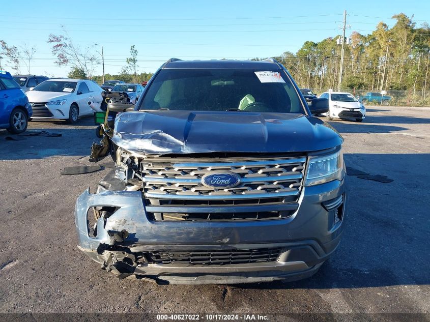 2018 Ford Explorer Xlt VIN: 1FM5K8D8XJGA83634 Lot: 40627022