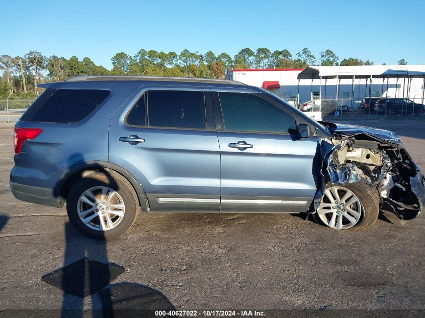 2018 Ford Explorer Xlt VIN: 1FM5K8D8XJGA83634 Lot: 40627022