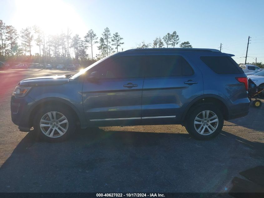 2018 Ford Explorer Xlt VIN: 1FM5K8D8XJGA83634 Lot: 40627022