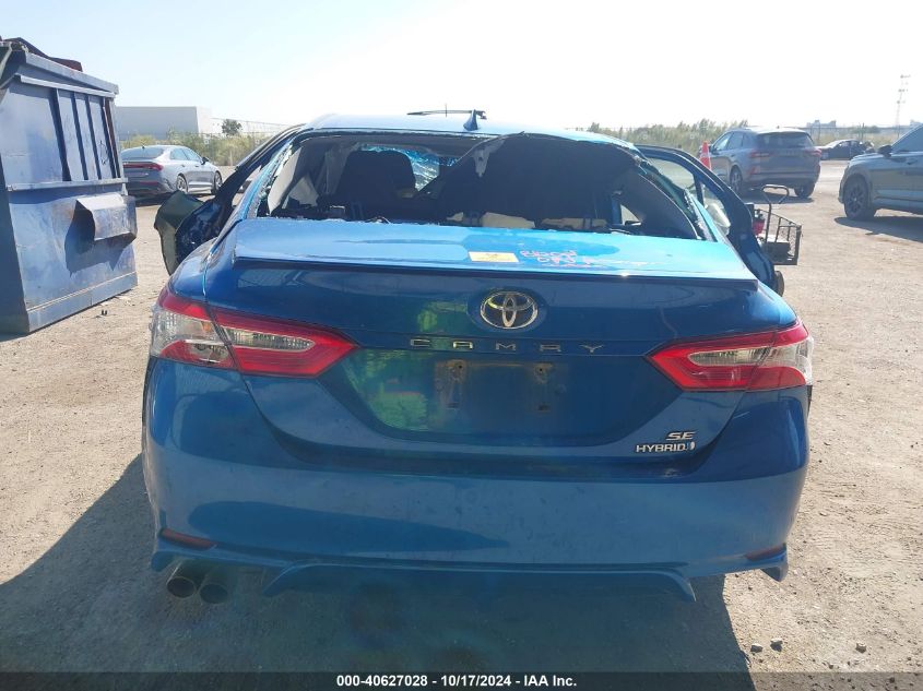 2020 Toyota Camry Hybrid Se VIN: 4T1B21HK3LU015017 Lot: 40627028