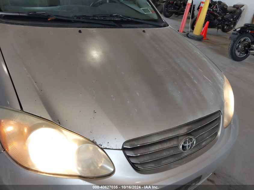 2003 Toyota Corolla Ce VIN: JTDBR32E630041293 Lot: 40627035