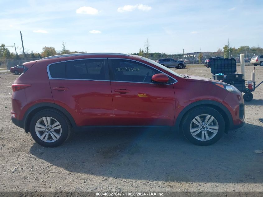 2017 Kia Sportage Lx VIN: KNDPM3AC1H7261069 Lot: 40627047