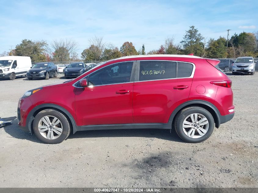 2017 Kia Sportage Lx VIN: KNDPM3AC1H7261069 Lot: 40627047