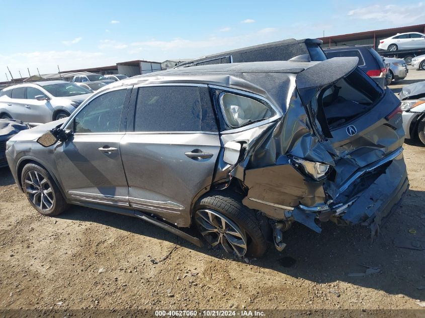 2022 Acura Mdx Technology VIN: 5J8YD9H48NL006283 Lot: 40627060