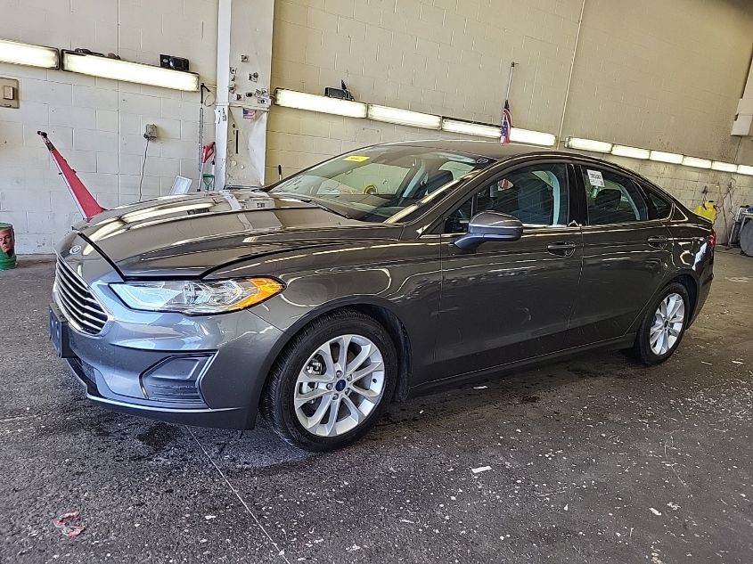 2020 Ford Fusion Se VIN: 3FA6P0LU7LR206754 Lot: 40627075