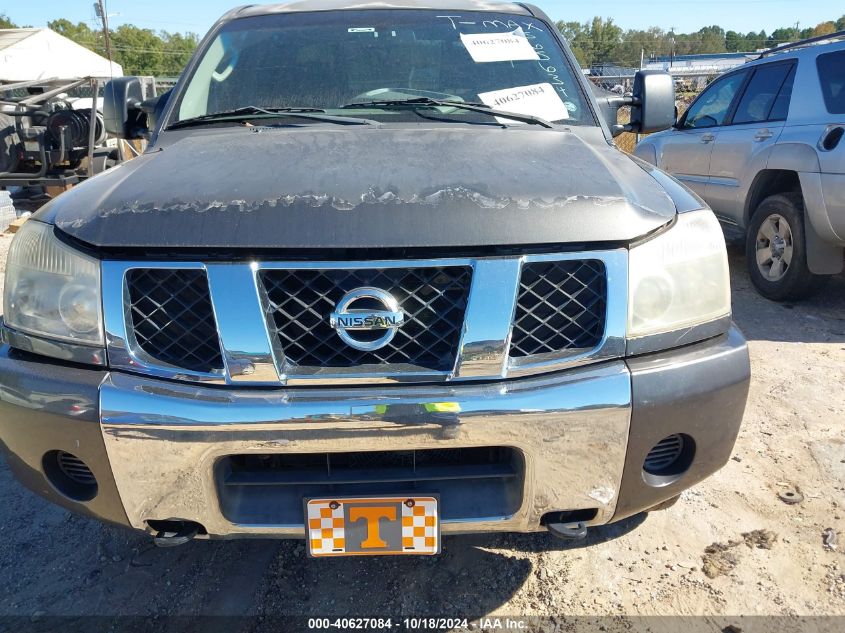 2006 Nissan Titan Se VIN: 1N6BA07B66N565634 Lot: 40627084