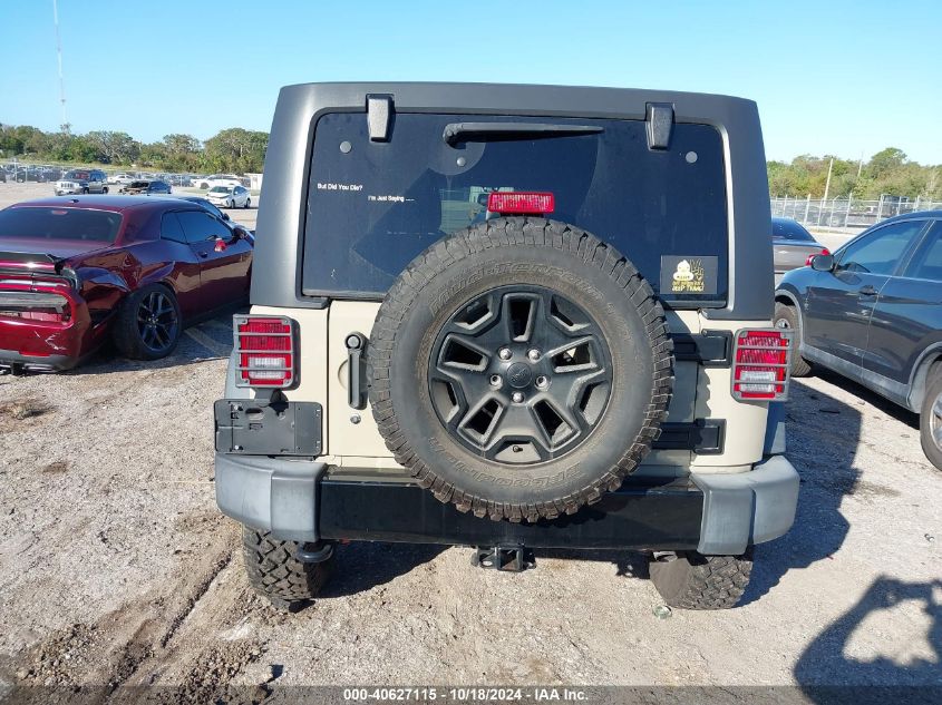 2017 Jeep Wrangler Unlimited Willy Wheeler 4X4 VIN: 1C4BJWDG1HL616901 Lot: 40627115