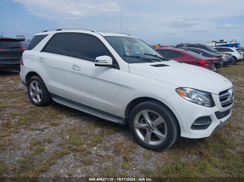 VIN 4JGDA5JB7JB190795 2018 Mercedes-Benz GLE 350 no.1