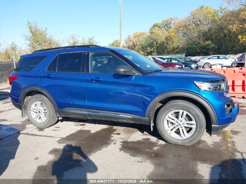 2020 Ford Explorer Xlt VIN: 1FMSK8DH3LGB28855 Lot: 40627171