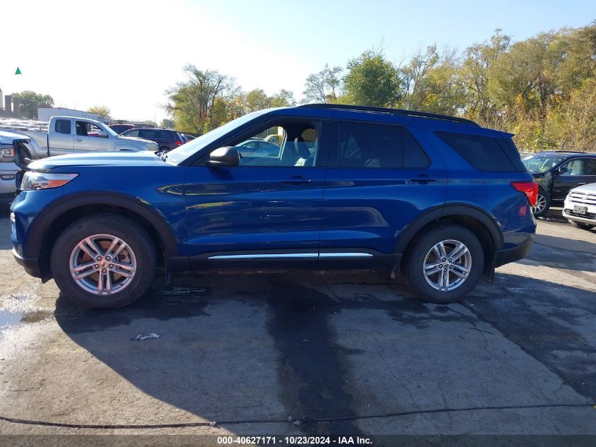 2020 Ford Explorer Xlt VIN: 1FMSK8DH3LGB28855 Lot: 40627171