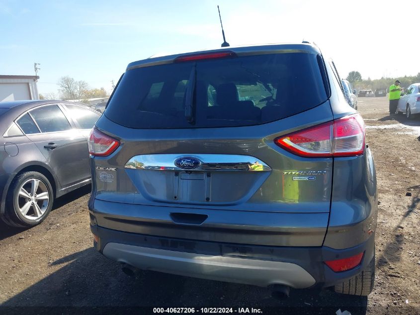 2014 Ford Escape Titanium VIN: 1FMCU9J98EUD23551 Lot: 40627206